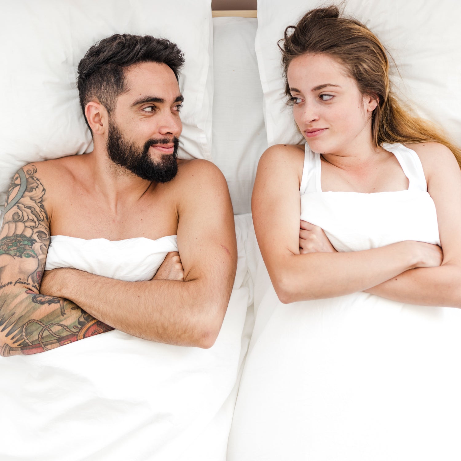 couple in bed