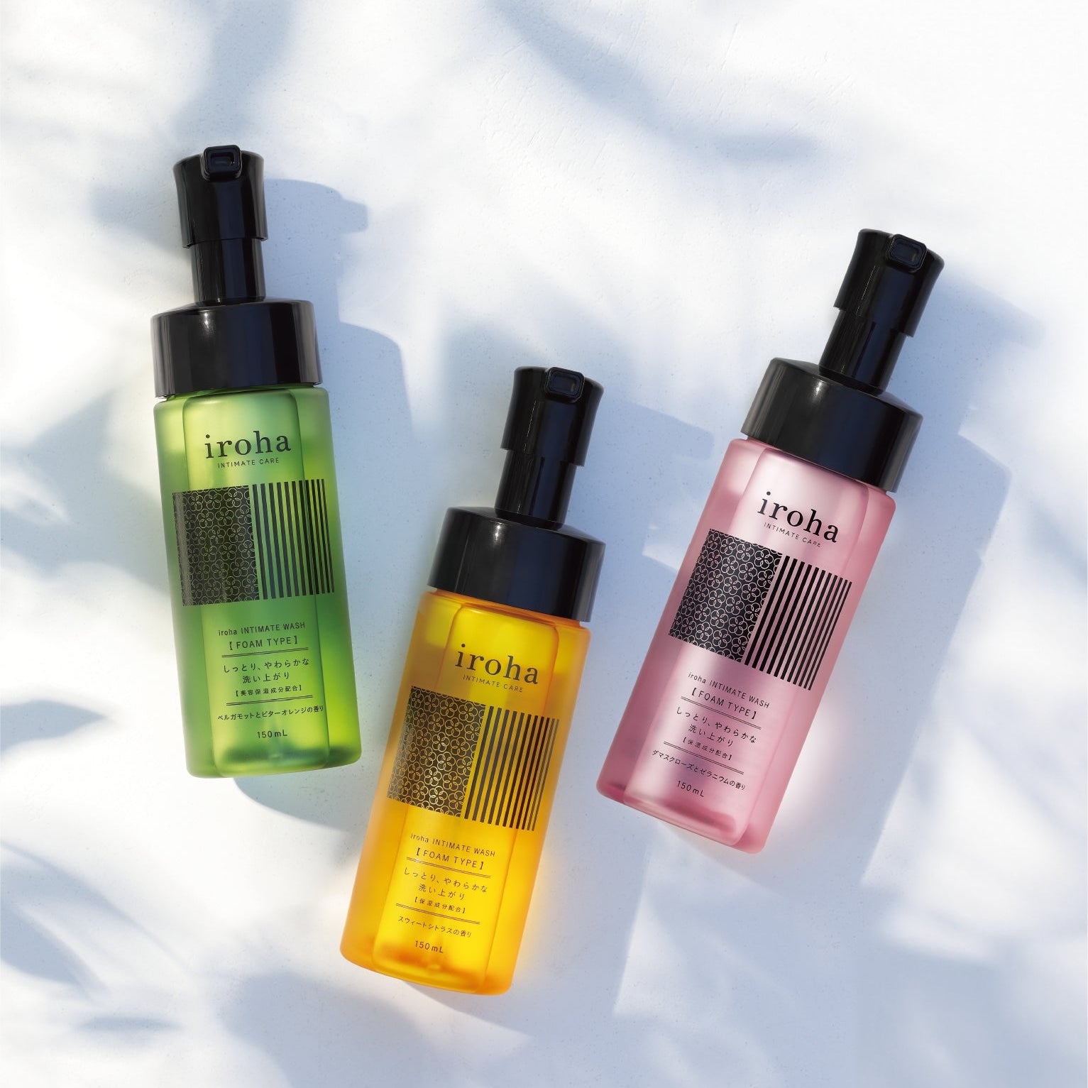 スタイリング剤 iroha INTIMATE WASH FOAM TYPE 150ml Iroha Intimate Care Feminine Wash Delicate Zone Foam Soap