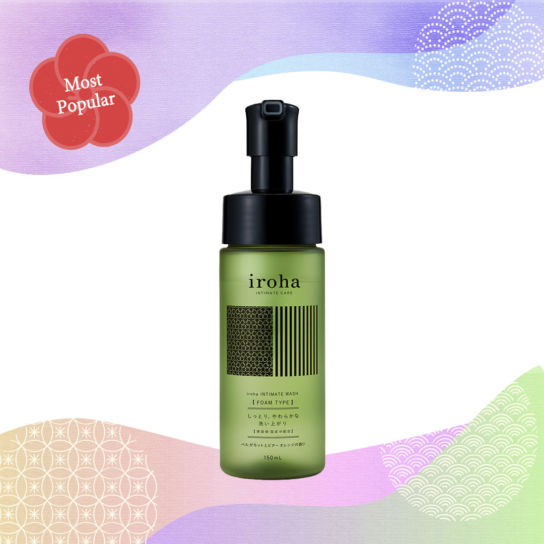 iroha INTIMATE WASH [FOAM TYPE] Bergamot and Bitter Orange