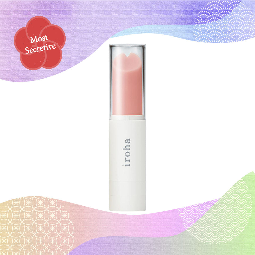 iroha stick - light pink × white